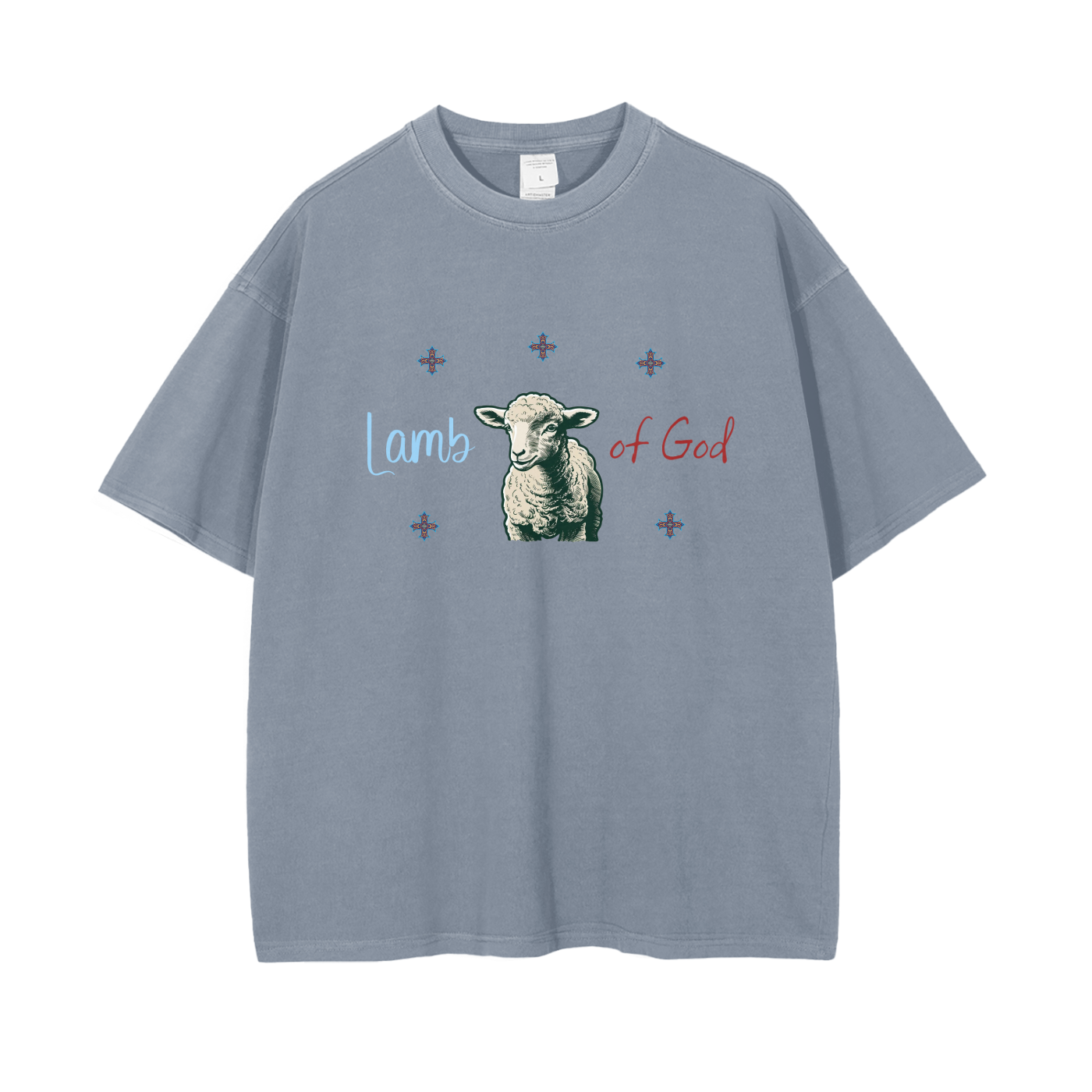 Vintage Wash Drop Shoulder T-Shirt - 250 GSM