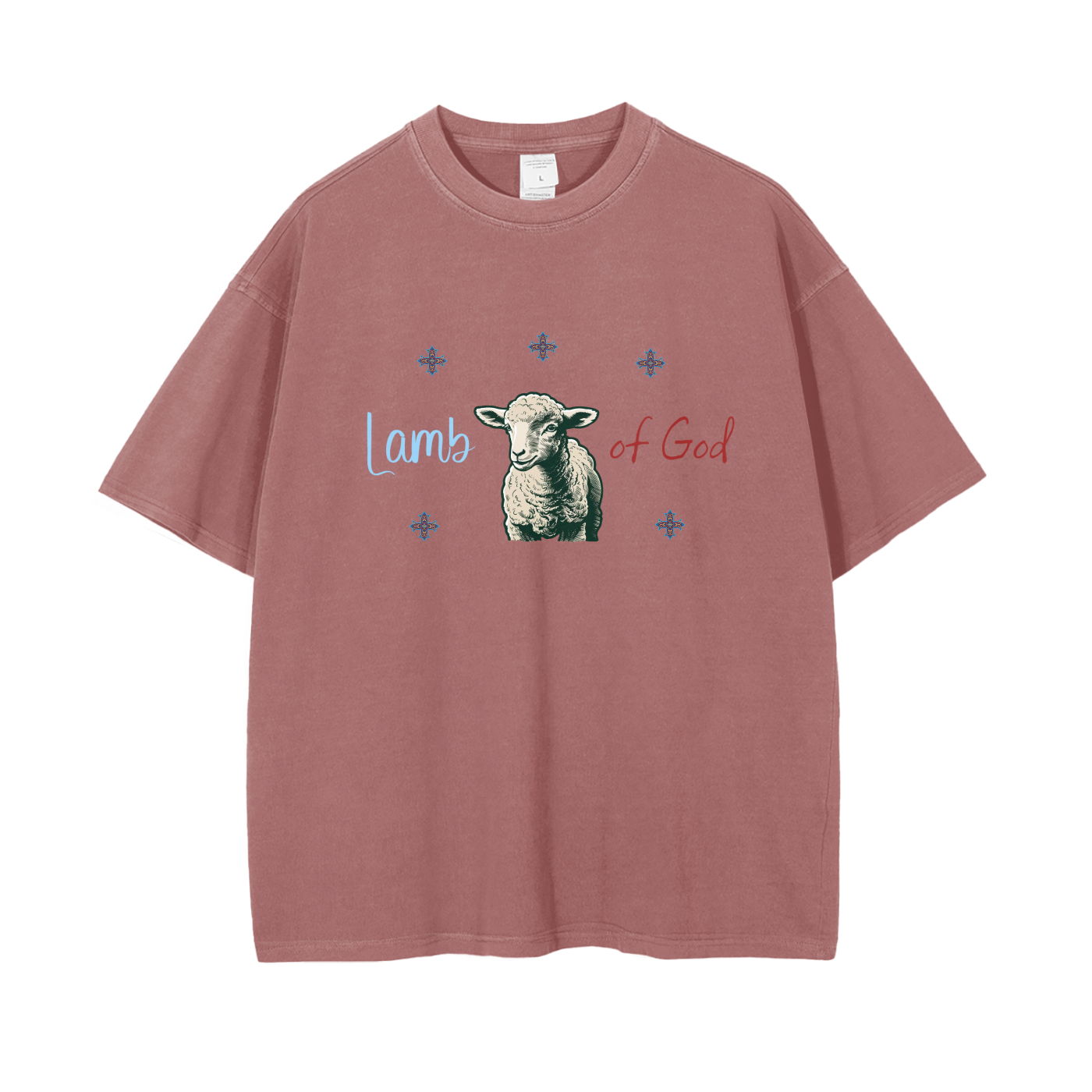 Vintage Wash Drop Shoulder T-Shirt - 250 GSM