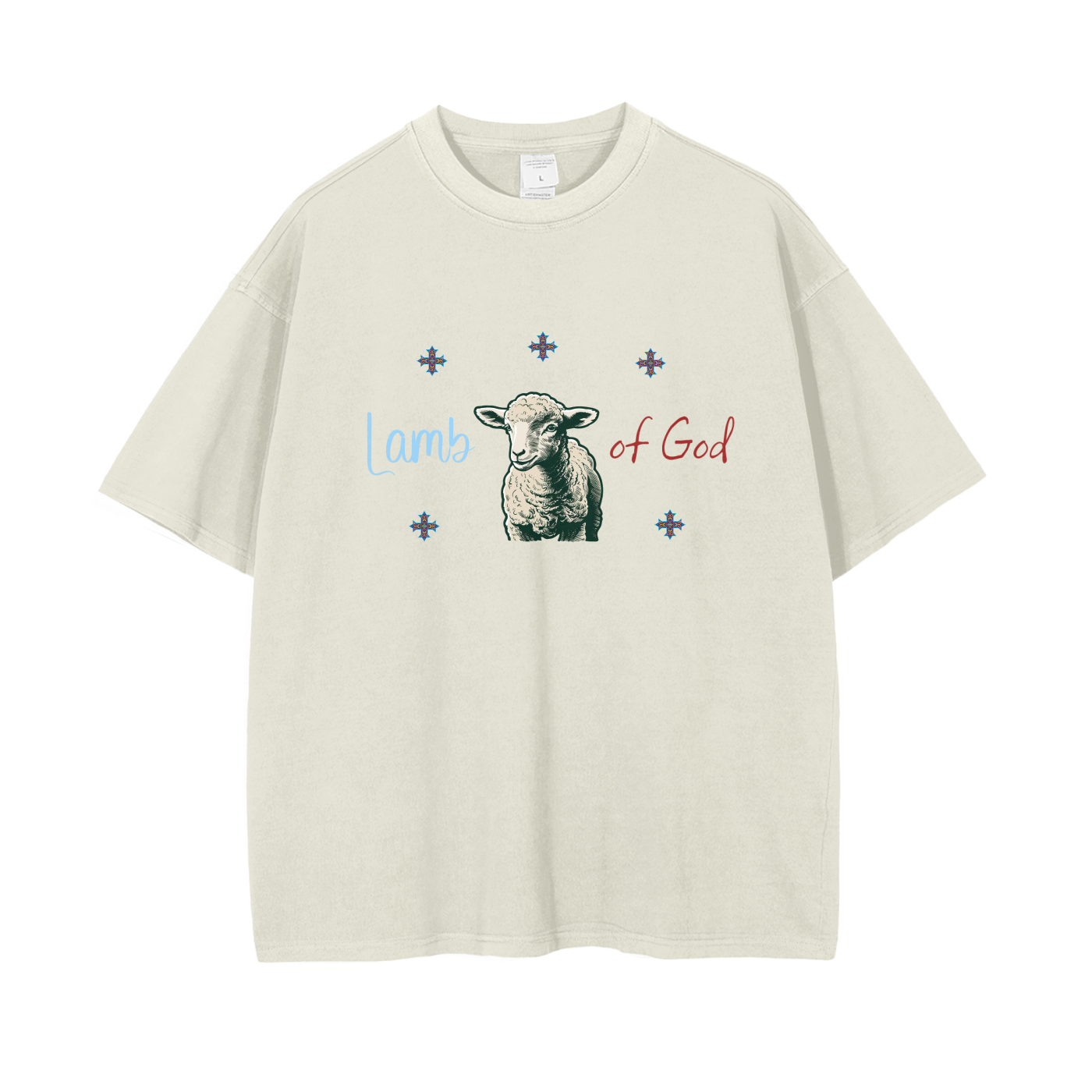 Vintage Wash Drop Shoulder T-Shirt - 250 GSM