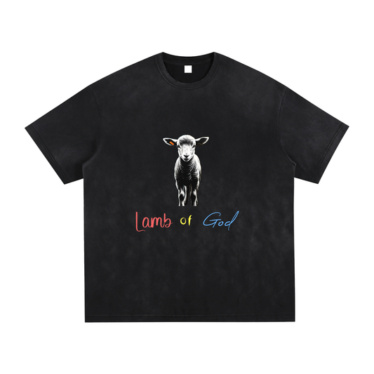 Vintage Washed Hand-Frayed T-Shirt