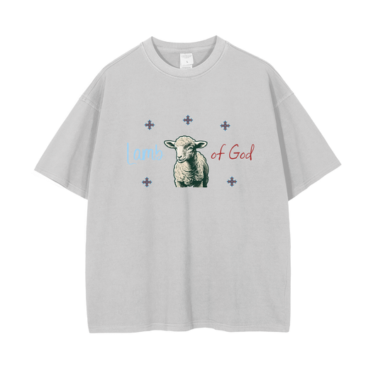 Vintage Wash Drop Shoulder T-Shirt - 250 GSM