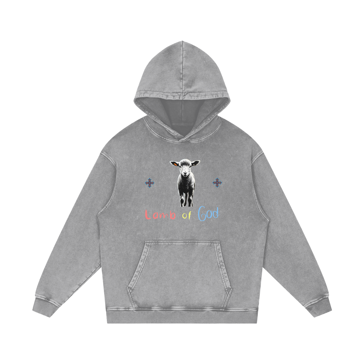 Acid Wash Oversize Hoodie - 420 GSM